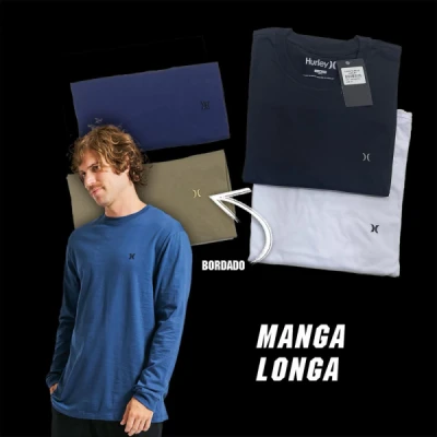 Camiseta HURLEY MANGA LONGA