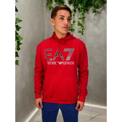 Moletom EA7 vermelho | Produto de altíssima QUALIDADE | Importado