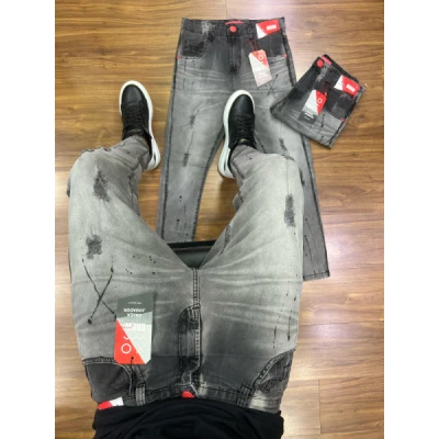 Calça jeans destroyed BROW JEANS