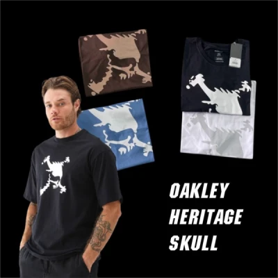 Camiseta OAKLEY HERITAGE SKULL