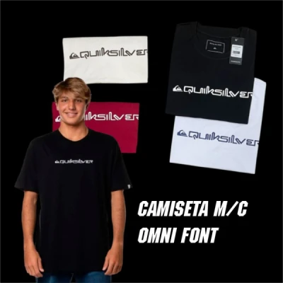 Camiseta QUIKSILVER M/C OMNI FONT