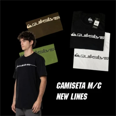 Camiseta QUIKSILVER M/C NEW LINES